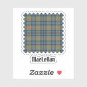 Clan MacLellan Ancient Tartan Aufkleber (Blatt)