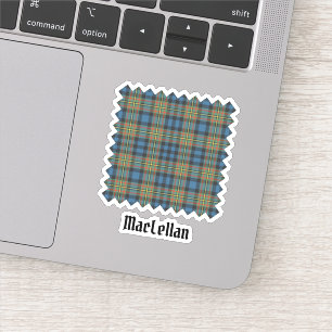 Clan MacLellan Ancient Tartan Aufkleber