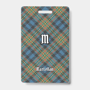 Clan MacLellan Ancient Tartan Ausweis