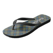 Clan MacLellan Ancient Tartan Badesandalen (Schrägansicht)