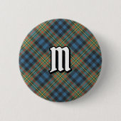 Clan MacLellan Ancient Tartan Button (Vorderseite)