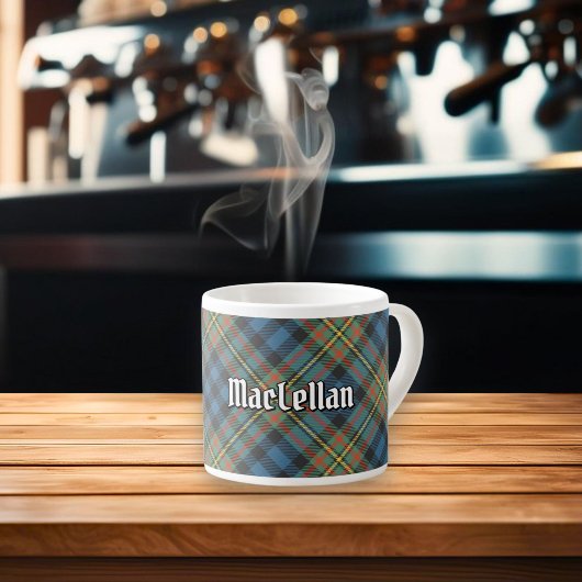 Clan MacLellan Ancient Tartan Espressotasse