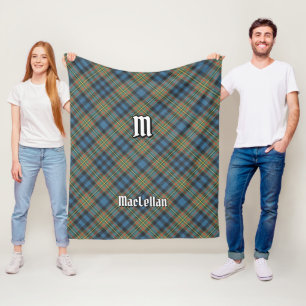 Clan MacLellan Ancient Tartan Fleecedecke