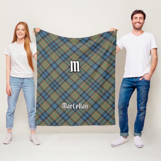 Clan MacLellan Ancient Tartan Fleecedecke (Beispiel)