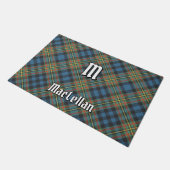 Clan MacLellan Ancient Tartan Fußmatte (Schrägansicht)