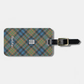 Clan MacLellan Ancient Tartan Gepäckanhänger (Vorderseite horizontal)