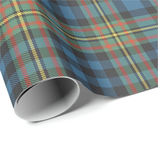 Clan MacLellan Ancient Tartan Geschenkpapier (Rolleneckpunkt)