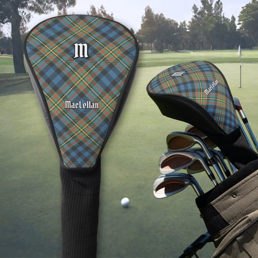 Clan MacLellan Ancient Tartan Golf Headcover