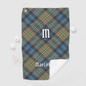 Clan MacLellan Ancient Tartan Golfhandtuch (Insitu)