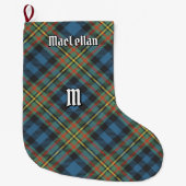 Clan MacLellan Ancient Tartan Großer Weihnachtsstrumpf (Vorderseite)