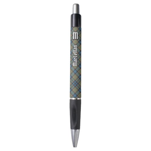 Clan MacLellan Ancient Tartan Kugelschreiber (Vorderseite Vertikal)