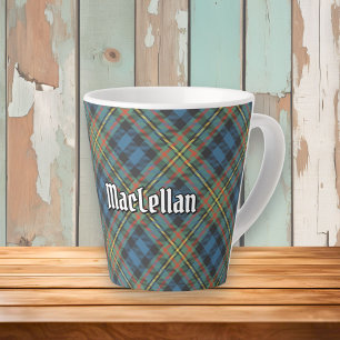 Clan MacLellan Ancient Tartan Milchtasse