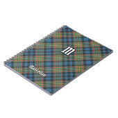 Clan MacLellan Ancient Tartan Notizblock (Linke Seite)