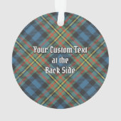 Clan MacLellan Ancient Tartan Ornament (Rückseite)