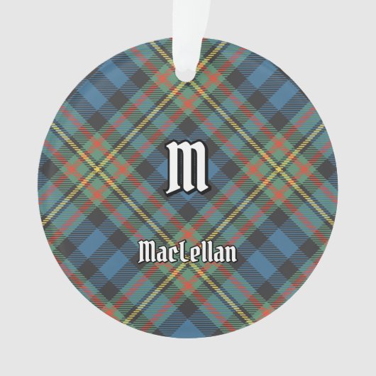 Clan MacLellan Ancient Tartan Ornament (Vorderseite)