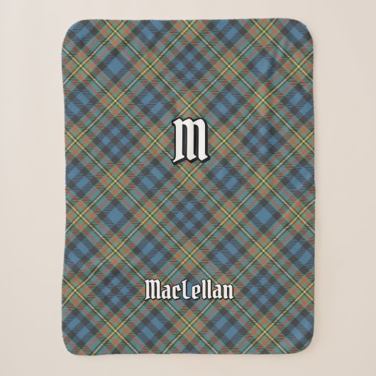 Clan MacLellan Ancient Tartan Sherpadecke (Vorderseite)