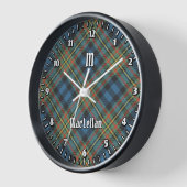 Clan MacLellan Ancient Tartan Uhr (Winkel)