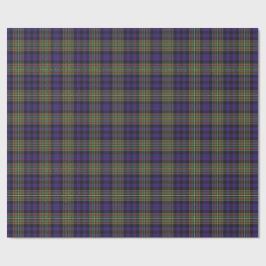 Clan MacLellan ScottishTartan Geschenkpapier (Flach)