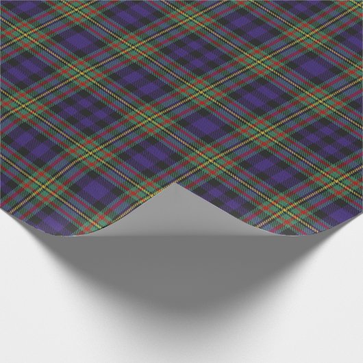 Clan MacLellan ScottishTartan Geschenkpapier (Ecke)