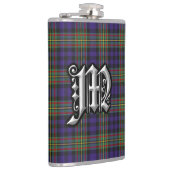 Clan MacLellan Tartan-alte Schottland-Flasche Flachmann (Rechts)