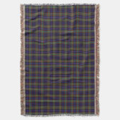Clan MacLellan Tartan Decke (Vorderseite Vertikal)