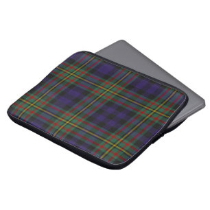 Clan MacLellan Tartan Karierte Laptop-Abdeckung Laptopschutzhülle
