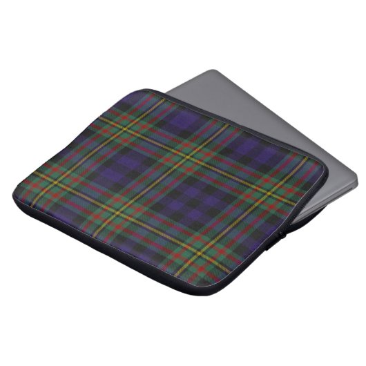 Clan MacLellan Tartan Karierte Laptop-Abdeckung Laptopschutzhülle (Vorne Oben)