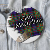 Clan MacLellan Tartan Paint Brush Button (Beispiel)