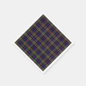 Clan MacLellan Tartan Serviette (Ecke)