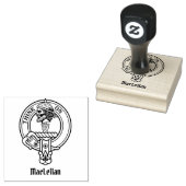 Clan MacLellan-Wappen Gummistempel (Stempel)