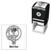 Clan MacLellan-Wappen Permastempel (Beispiel)