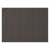 Clan MacLennan Navy Blue und Red Scottish Tartan Tischdecke (Vorderseite (Horizontal))