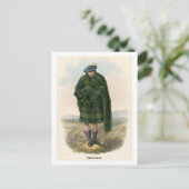 Clan MacLennan Postkarte (Stehend Vorderseite)