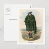 Clan MacLennan Postkarte (Vorne/Hinten)