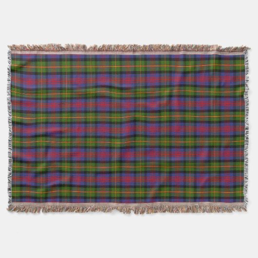 Clan MacLennan Tartan Decke (Vorderseite)