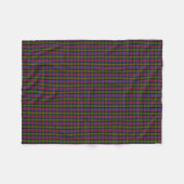 Clan MacLennan Tartan Fleecedecke (Vorderseite (Horizontal))