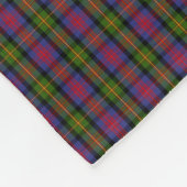 Clan MacLennan Tartan Fleecedecke (Ecke)