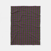 Clan MacLennan Tartan Fleecedecke (Vorderseite)