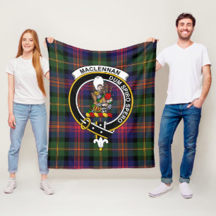 Clan MacLennan Tartan Kariert Fleecedecke