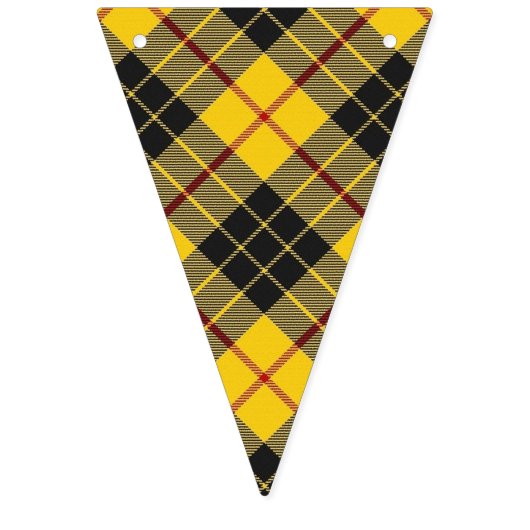 Clan MacLeod 2 in 1 Harris u. in LewisTartans Wimpelkette (Dritte Fahne)