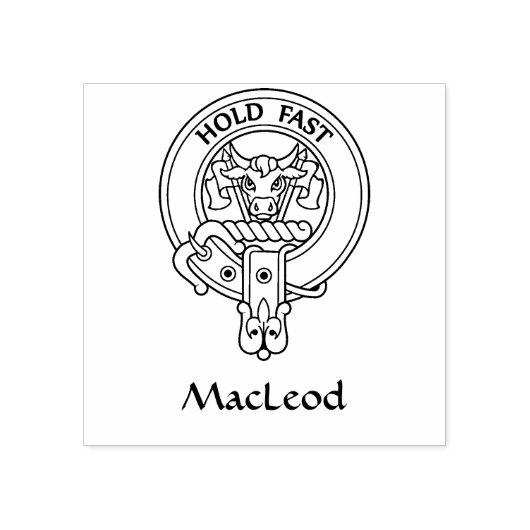Clan MacLeod [Bearbeiten] Wappen Gummistempel (Prägung)