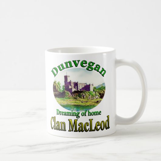 Clan MacLeod Dreaming of Dunvegan Cup Tasse (Rechts)