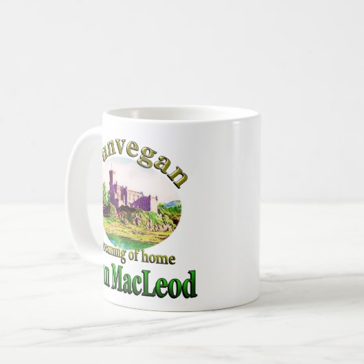 Clan MacLeod Dunvegan Castle Cup Tasse (Vorderseite Links)