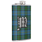 Clan MacLeod Harristartan-alter Schottland-Flasche Flachmann (Rechts)