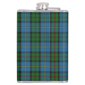 Clan MacLeod Harristartan-alter Schottland-Flasche Flachmann (Rückseite)