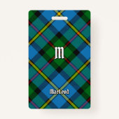 Clan MacLeod Hunting Tartan Ausweis (Vorderseite)