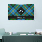 Clan MacLeod Hunting Tartan Banner (Messeveranstaltung)