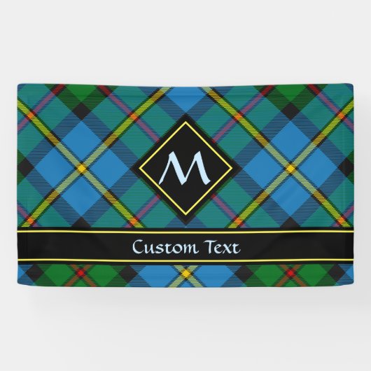 Clan MacLeod Hunting Tartan Banner (Horizontal)