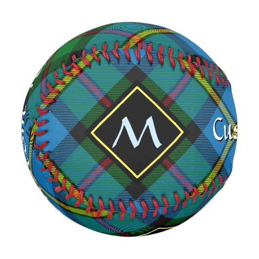 Clan MacLeod Hunting Tartan Baseball (Vorderseite Links)