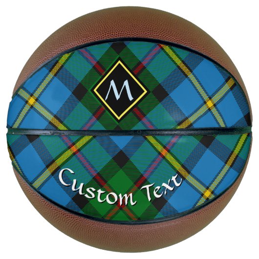 Clan MacLeod Hunting Tartan Basketball (Vorderseite)
